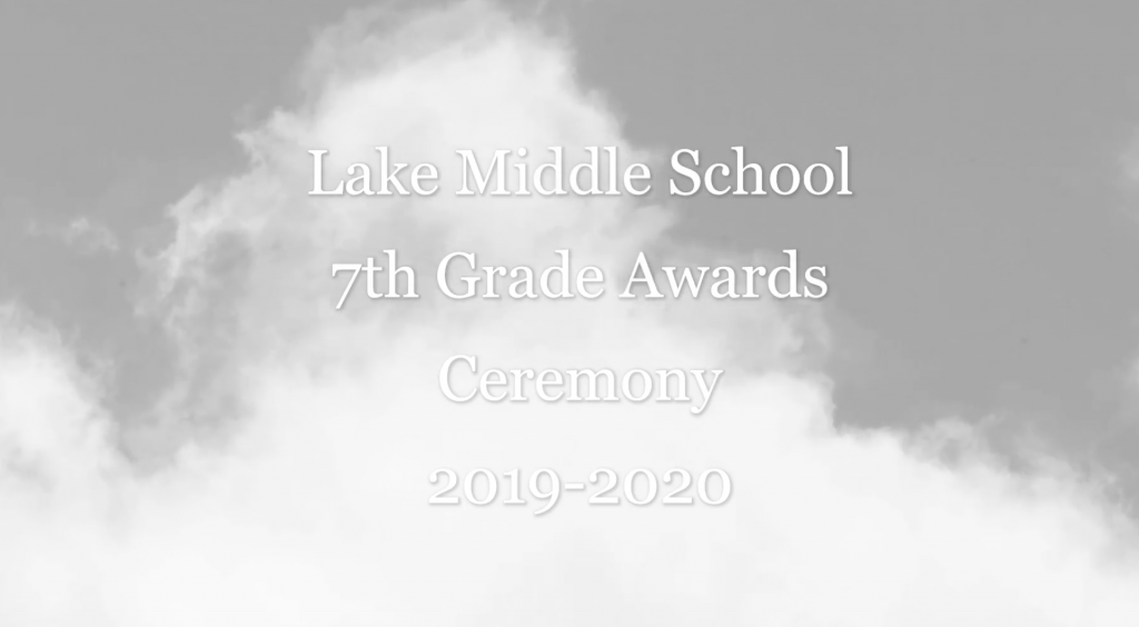 7th Grade Award Ceremony