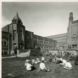 Historical photo of Lake Junior High